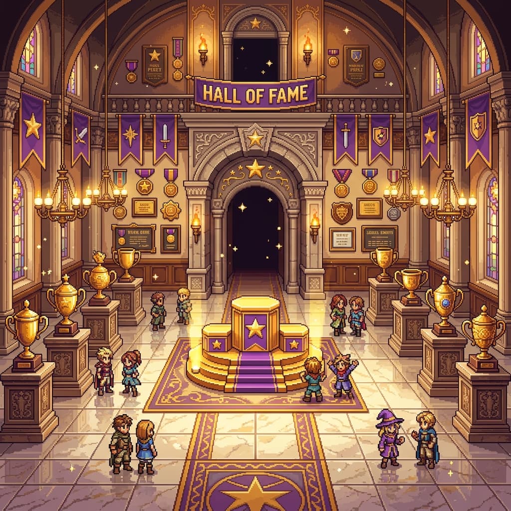 Hall of fame background