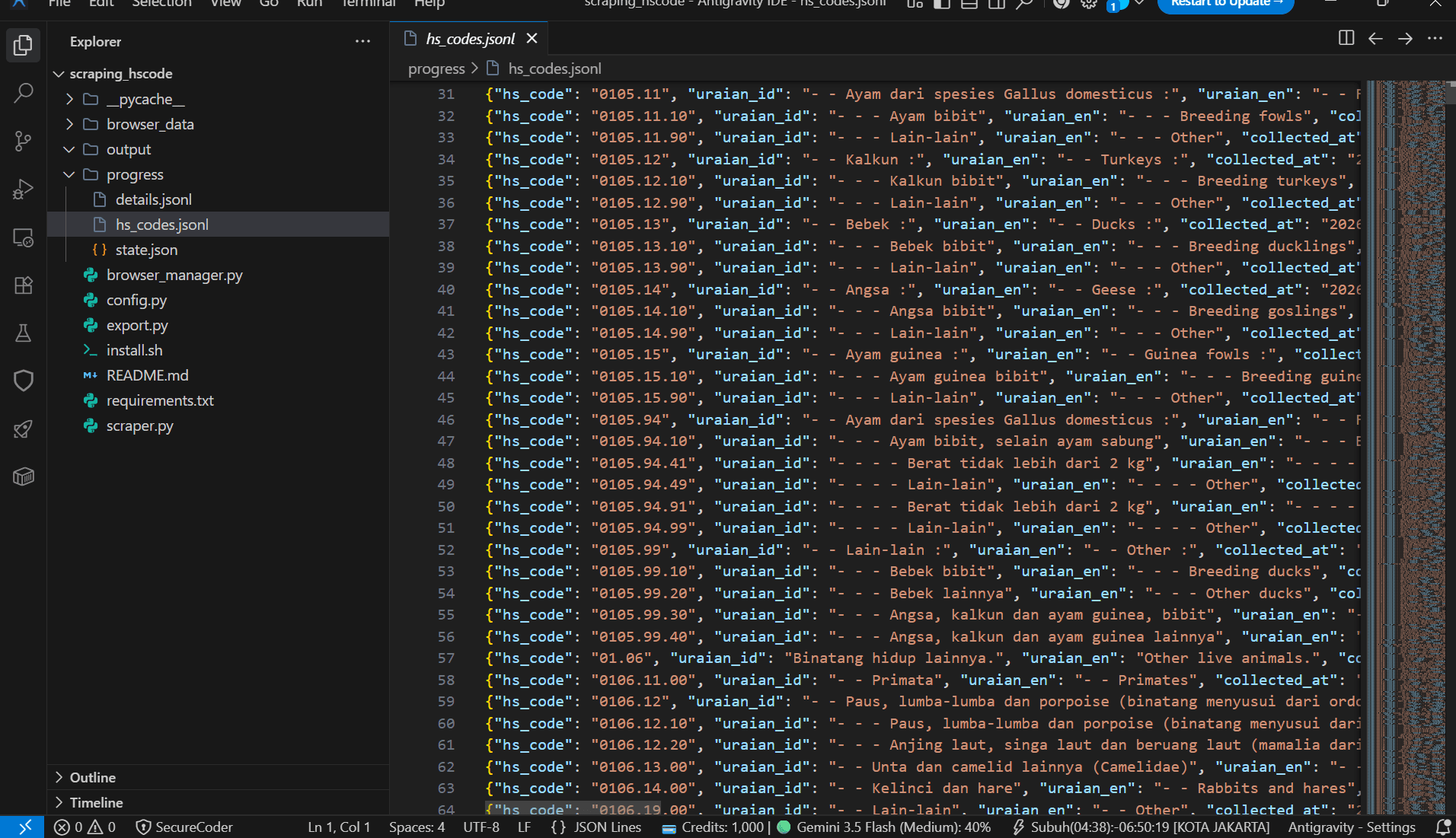 Web Scraping Engine